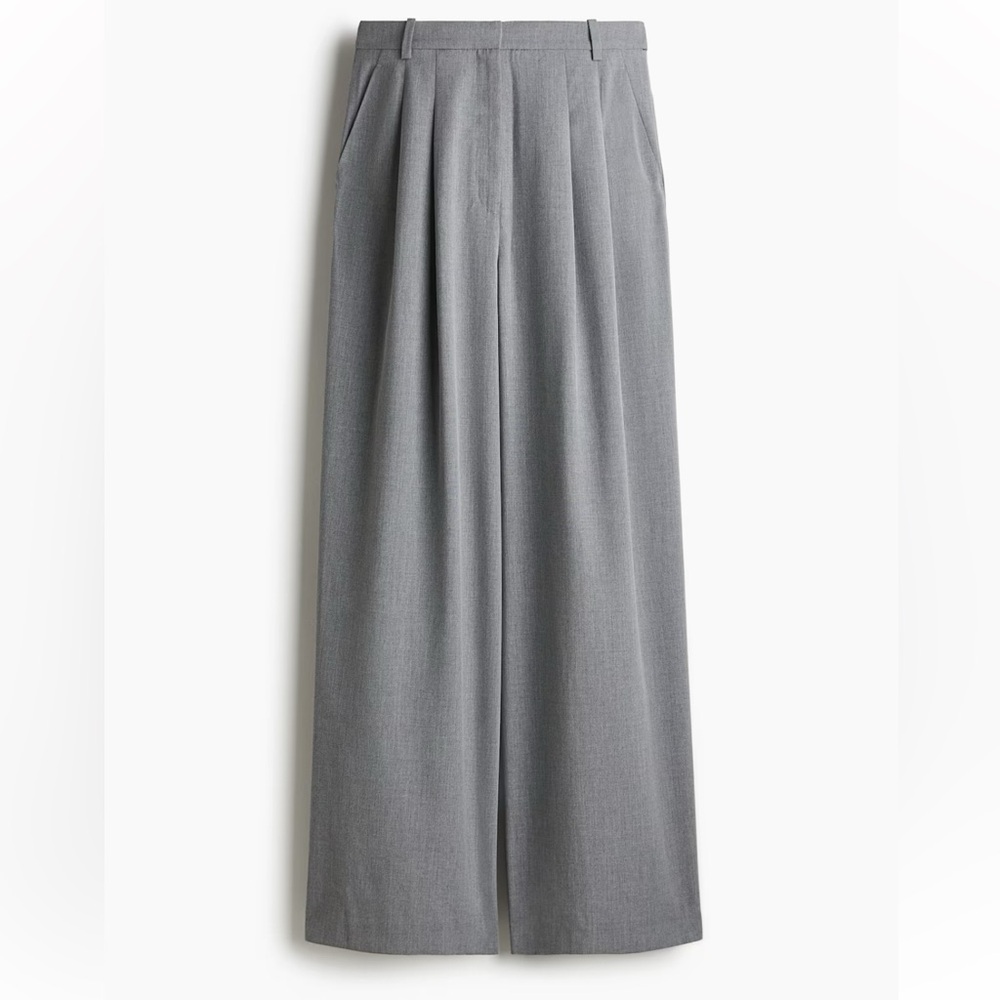 H&M Gray Wide-Leg Jumpsuit